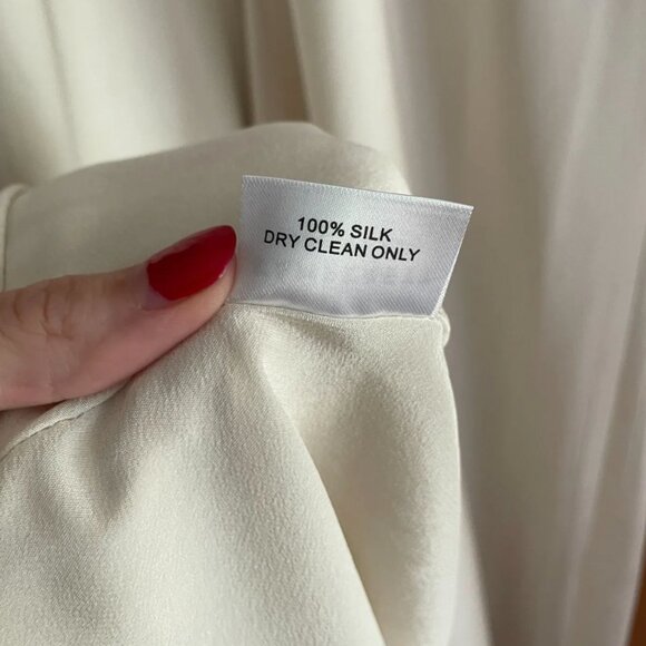 Kamperett SET Ivory Silk Thea Sheath & Lisette Midi Slip - Picture 5 of 10